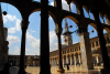 Syria - Damascus: Omayyad Mosque - courtyard and colonnade (riwaq) - photographer: M.Torres