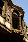 Damascus, Syria: veranda of a house in ruins - Via Recta - photographer: M.Torres