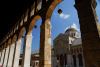 Damascus / Damas Esh Sham / Damasco / Dimashq / ash-Sham / DAM : Omayyad / Umayyad Mosque - columns around the iwan - photographer: M.Torres