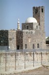 Bosra: a campanile and a minaret (photo by J.Kaman)