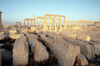 Palmyra / Tadmor / PMS, Syria: spare parts - ancient stones - photo by J.Kaman