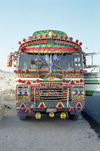 Syria - Palmyra / Tadmor / PMS: a Middle-Eastern bus - decorated bus (photo by J.Kaman)