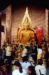 Thailand - Ayutthaya / Ayudhaya : Wat Yai Chaya Mongkol (The Great Temple of Auspicious Victory) (photo by M.Torres)