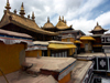 Tibet - Lhassa / LXA : Potala Palace - roofs - Unesco world heritage site - photo by P.Artus
