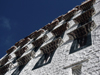Tibet - Lhasa: windows of Potala Palace - photo by M.Samper