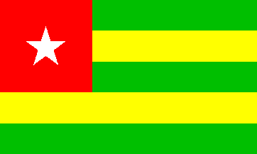 Togo - flag (former Dahomey)