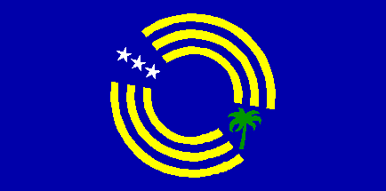 Tokelau islands - flag - formerly the Union Islands