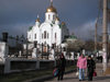 Transdniestr / Pridnestrovie - Tiraspol: Pokrovskaya church - cloudy day - photo by A.Kilroy