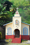 Maracas Bay, Tobago: small church - photo by E.Petitalot
