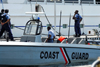 Port of Spain, Trinidad: Coast Guard in the harbour - photo by E.Petitalot