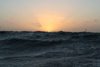 South Atlantic: sunset over the waves - photo by C.Breschi