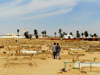 Tunisia - Douz: muslim cemetery - Kirkegard, Friedhof, Cementerio, Cimetire, Begraafplaats, Cmentarz, Cemitrio, Kyrkogard (photo by J.Kaman)