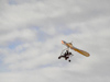 Tunisia - Douz: flying over the Sahara on a microlight, powered hang glider (photo by J.Kaman)
