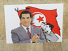 Sfax: Tunisian president Ben Ali poster  (photo by J.Kaman)