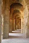 El Jem: the Roman Coliseum - arches (photo by J.Kaman)