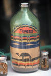 Tunisia / Tunisie - Mides oasis: Souvenir made of colorful sands - bottle (photo by J.Kaman)