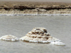 Chott el Jerid salt lake: salt formations (photo by J.Kaman)