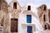 Tunisia / Tunisia / Tunisien - Medenine: ghorfas in a ksar (plural ksour) - a Berber granary (photo by M.Torres)