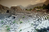 Turkey - Termessos, Antalya province: the theatre - Solymos mountain - Gllk Dagi - photo by J.Kaman