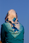 Istanbul, Turkey: Turkish muslim woman with hijab / scarf - photo by J.Wreford