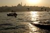 Istanbul, Turkey: boats on the Golden Horn - photo by J.Wreford