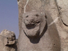 Hattusa / Hattusha / Hattusas, Bogazkoy - orum province, Black Sea region, Anatolia, Turkey: detail of the Lions' gate - Unesco world heritage site - photo by A.Slobodianik