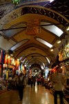 Istanbul, Turkey: the grand bazaar - endless corridor - photo by J.Wreford