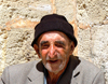 Mardin, Southeastern Anatolia, Kurdistan,Turkey: old man at the Syrian Orthodox monastery - photo by C. le Mire