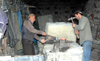 Turkey - Mardin: blacksmiths - ferreurs - photo by C. le Mire