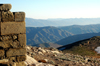 Turkey - Mt Nemrut: view of the Taurus mountains - wall - photo by C. le Mire