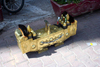 Turkey - Antalya: gilded  shoeshine gear - photo by C.Roux