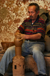 Turkey - Cappadocia - Avanos: a potter at work - pottery - photo by C.Roux