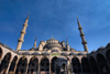 Istanbul, Turkey: Blue mosque - view from the courtyard - Sultan Ahmet Camii - photo by M.Torres