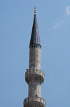 Istanbul, Turkey: New mosque - minaret - yeni cami - Eminonu - photo by J.Wreford