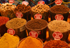 Istanbul, Turkey: spices - Spice Bazaar aka Egyptian Bazaar - Misir arsisi - Eminn District - photo by M.Torres