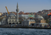 Istanbul, Turkey: Mihrimah Sultan Mosque seen from the Bosphorus - skdar District - photo by M.Torres