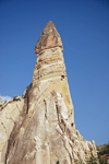 Cappadocia - Greme, Nevsehir province, Central Anatolia, Turkey: fairy chimney - tufa formation in Gll Dere - photo by W.Allgwer