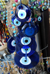 Istanbul, Turkey: evil eye amulet - nazar boncugu - Blue Eye - evil eye stone - Auge der Fatima - photo by M.Torres