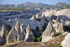 Cappadocia - Greme, Nevsehir province, Central Anatolia, Turkey: tufa landscape - the valley from above - photo by W.Allgwer