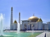Turkmenistan - Ashghabat / Ashgabat / Ashkhabad / Ahal / ASB: Grand Kipchak Mosque - Islamic Architecture - Kipchak village - photo by G.Karamyanc