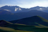 Turkmenistan - Kopet Dag mountain range: green hills - photo by G.Karamyanc