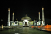 Turkmenistan - Ashgabat: Kipchak Mosque - nocturnal - photo by G.Karamyanc