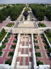 Ashgabat - Turkmenistan - 1948 Earthquake Monument - from above - photo by G.Karamyanc / Travel-Images.com