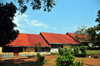 Entebbe, Wakiso District, Uganda: red roofed houses on Hill Road - photo by M.Torres
