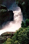 Uganda - Murchison falls NP / MUD - the falls / aka Kabalega falls - waterfall on the Nile (photo by Nacho Cabana)