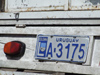 Uruguay - Colonia del Sacramento - Uruguayan license plate - photo by M.Bergsma