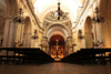 Montevideo, Uruguay: nave of the Cathedral - Catedral Metropolitana - photo by A.Chang