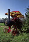 Kettle Moraine State Forest, Wisconsin, USA: Old World Wisconsin - historic steam engine tractor - photo by C.Lovell
