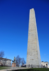 Boston, Massachusetts, USA: Charlestown - Bunker Hill Monument - the colonial rebels were defeated by the European forces - Siege of Boston - photo by M.Torres