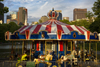 Boston, Massachusetts, USA: carousel in the Boston Common, park and garden completed in 1837 - photo by C.Lovell